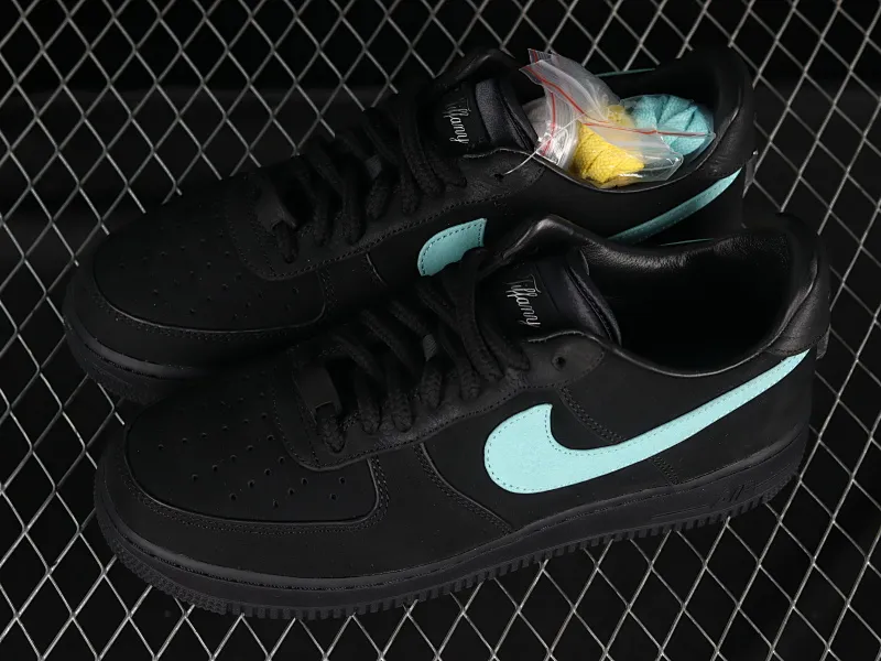 All categories Nk Air Force 1 Air Force series Nk Air Force 1 Low Air Force low-top LW version TIFFANY & CO.／Tiffany x Nk Air Force 1 Low "1837" Tiffany co-branded Air Force 1 low-top casual sneakers DZ1382-001